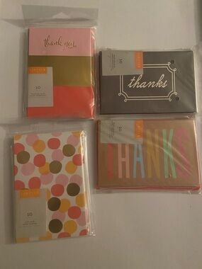 Gartner thank you cards and  blank note cards (4pk )